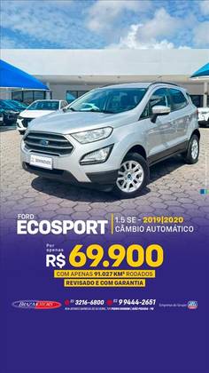 FORD ECOSPORT 1.5 TI-VCT FLEX SE AUTOMÁTICO